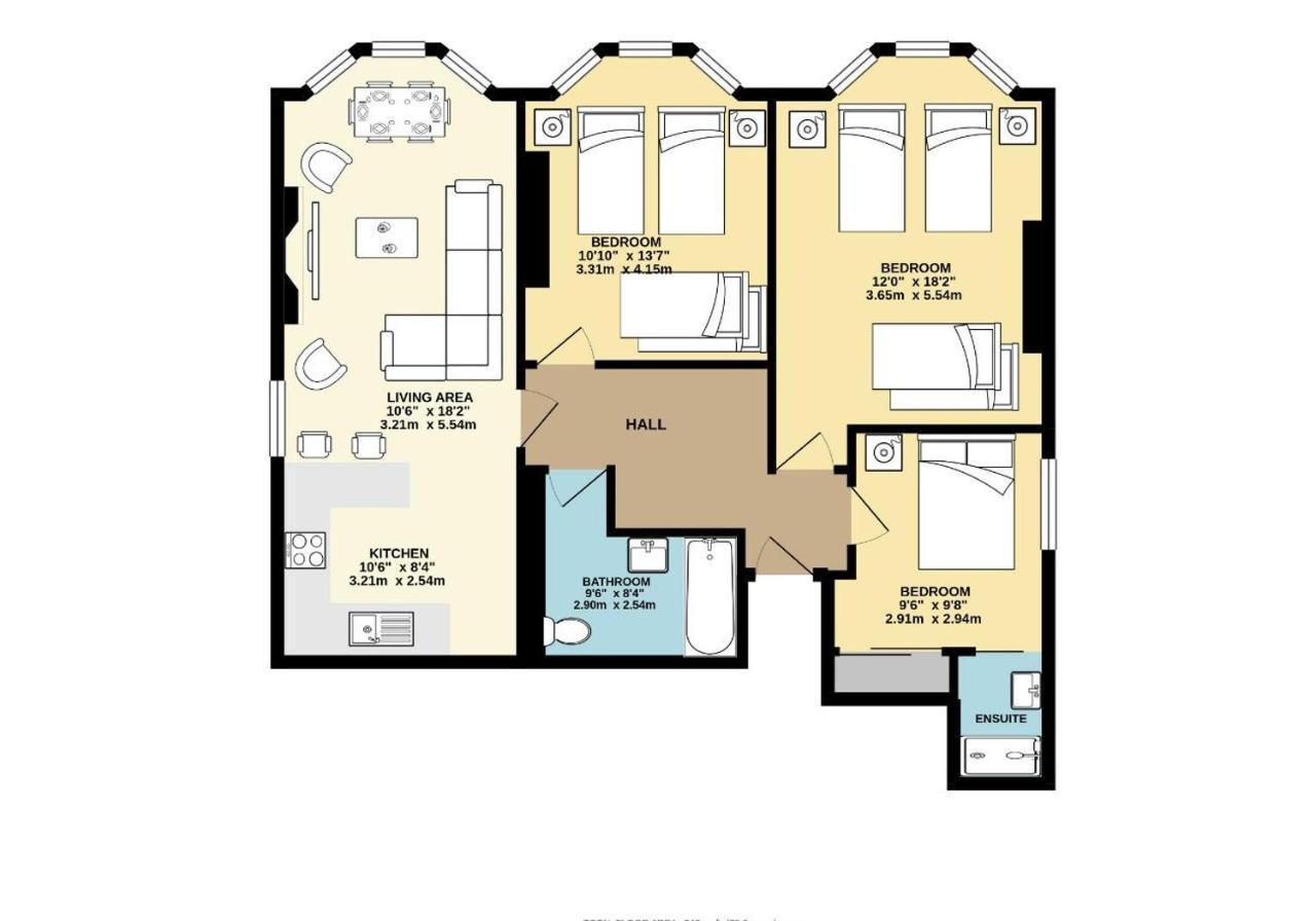 Central Lanes Pad By My Getaways Free Parking For One Car Brighton Exterior photo